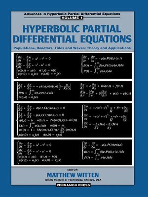 cover image of Hyperbolic Partial Differential Equations